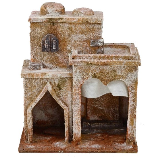 Casa Palestina de 14,5x9x17,5 cm de altura para estatuas de 6 cm