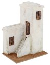 Casa araba con scalinata cm 19,5x14,5x26,5 h per statue da 8-10