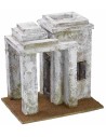 Casa araba con veranda cm 19,5x14,5x19,5 h per statue da 10 cm