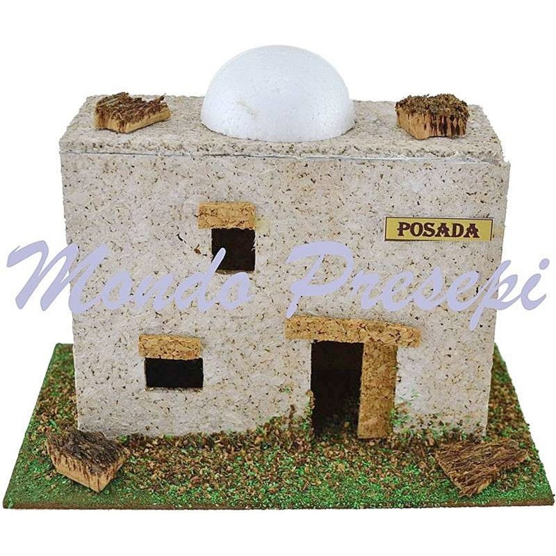 Casa árabe para belén de 15x9x11 cm de altura. Mundo Belenes