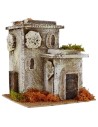 Double house in classic style effect stone cm 24x24x26, 5 h for