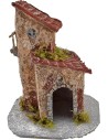 Resin house cm 15x12x18 h.