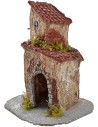 Resin house cm 15x12x18 h.