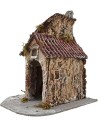 Resin house cm 18x18x22 h.