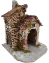 Resin house cm 18x18x22 h.