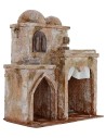 Casa palestinese con bottega e tempio cm 25x14,5x30 h Mondo