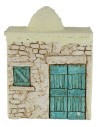 Palestinian home in wooden stuccato cm 12x7, 5x17 h