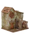 Home for presepe with arch on multiple levels cm 10x9x10, 5 h