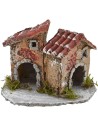 Resin houses cm 12x8x8 h.