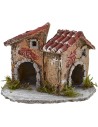 Resin houses cm 12x8x8 h.