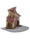 Resin houses for creche 12x11x11 cm h.