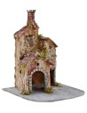 Resin houses for creche 16x15x20 cm h.