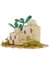 Case palestinesi con vegetazione cm 9,5x6,5x9 h Mondo Presepi