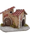 Houses for nativity scene in resin 12x9x8 cm h.