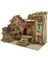 Nativity cottage 33x18x23 cm h.