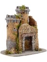 Castello per presepe cm 20x17x20 h. Mondo Presepi