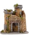 Castle for presepe cm 20x17x20 h.