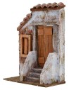 Home front with entrance for presepe cm 14,5x7, 5x19, 5 h