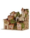 Paesaggio per presepe illuminato cm 20x14x18,5 h Mondo Presepi