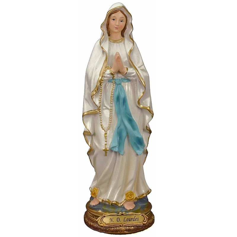 Virgen de Lourdes 22 cm Mundo Pesebres