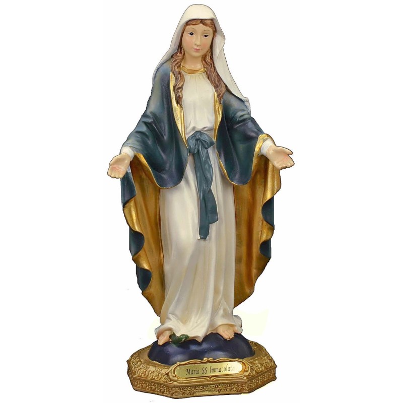 Holy Mary Immaculate 23 cm resin statue