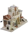 Presepe palestinese con luci funzionanti cm 85x30x50 h Mondo