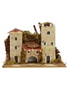 Set 3 case per presepe cm 15x10x10 h Mondo Presepi