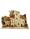 Set 3 case per presepe cm 15x10x10 h Mondo Presepi