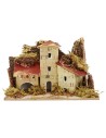 Sep 3 houses for presepe cm 15x10x10 h