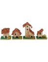 Set 4 casette per presepe Mondo Presepi