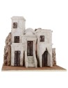 Villaggio arabo con case cm 40,5x40,5x39 h per statue da 10 cm