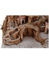 Presepe cm 65x45x53 h with fountain, waterfall, windmill and