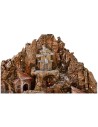 Presepe cm 65x45x53 h with fountain, waterfall, windmill and