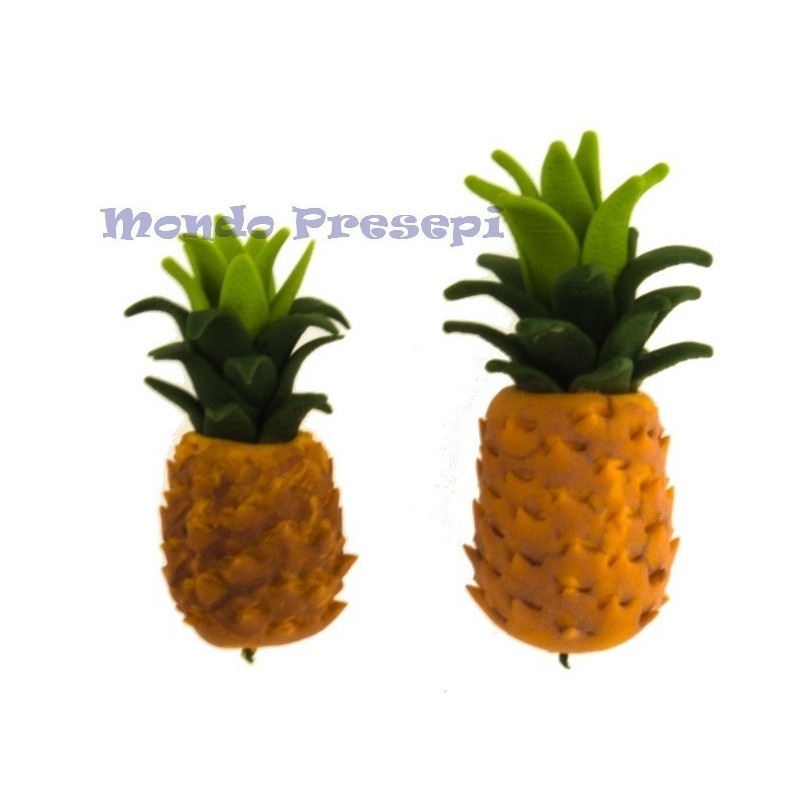 Set of 2 pineapples cm 2,4 - 3,0