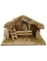 Capanna per presepe cm 39x24x24 h Mondo Presepi