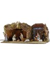 Grotto with illuminated door cm 12 49x25x20 h complete with