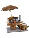 Castagnaro wagon with working fire 11x6, 5x13, 5 h cm for