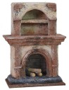 Chimenea de varios pisos de 11,5x6x15 cm de altura en poliestireno, recomendado.