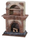 Chimenea de varios pisos de 11,5x6x15 cm de altura en poliestireno, recomendado.