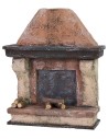 Chimenea cm 12x5x16 h altura, estatuas, poliestireno