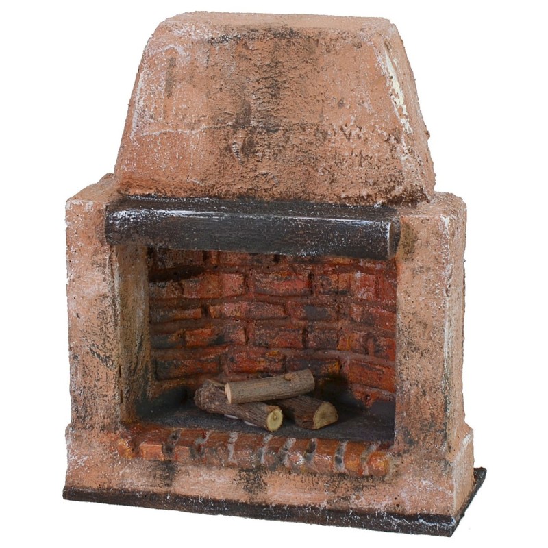 Fireplace with firewood cm 12x5x15 h