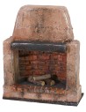 Fireplace with firewood cm 12x5x15 h