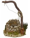 Well for presepe cm 16x16, 5x25 h. for statues 20 cm