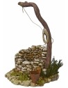 Well for presepe cm 16x16, 5x25 h. for statues 20 cm