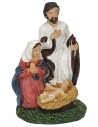 Natividad de resina cm 4,2x4,2x6,7 h Mundo Belenes