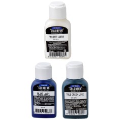 Colorante 50 ml per resina effetto acqua nei COLORE: Blu 25 ML