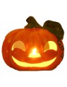 Zucca portacandele per Halloween cm 18x15 h