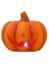 Calabaza con luz LED que cambia de color a pilas para Halloween.