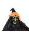 Strega volto verde con picchetto per Halloween h 107 cm Mondo