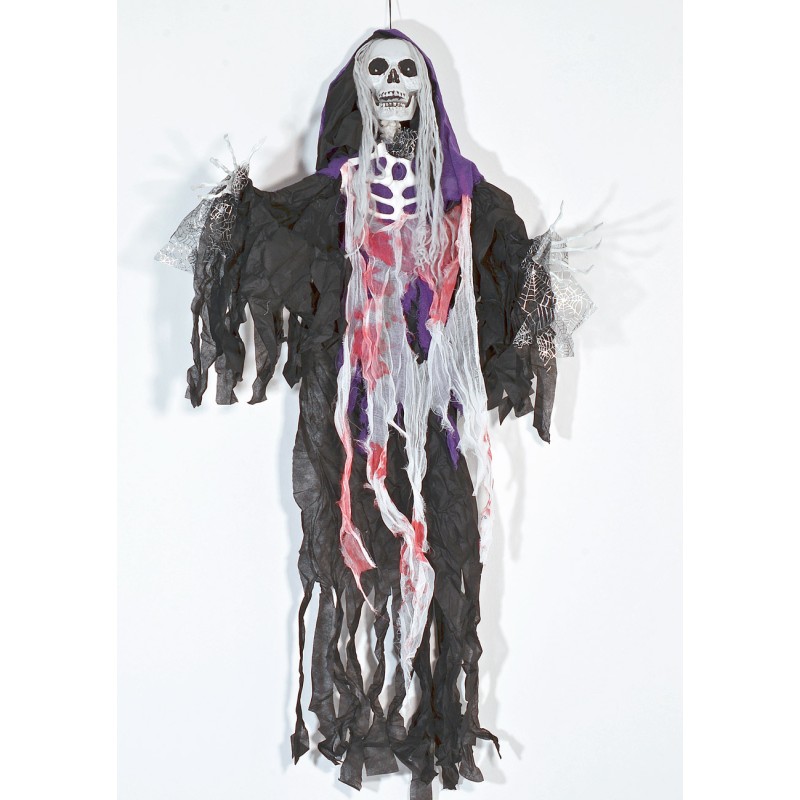 Ghost monster hanger with lights and sound Halloween h 100 cm